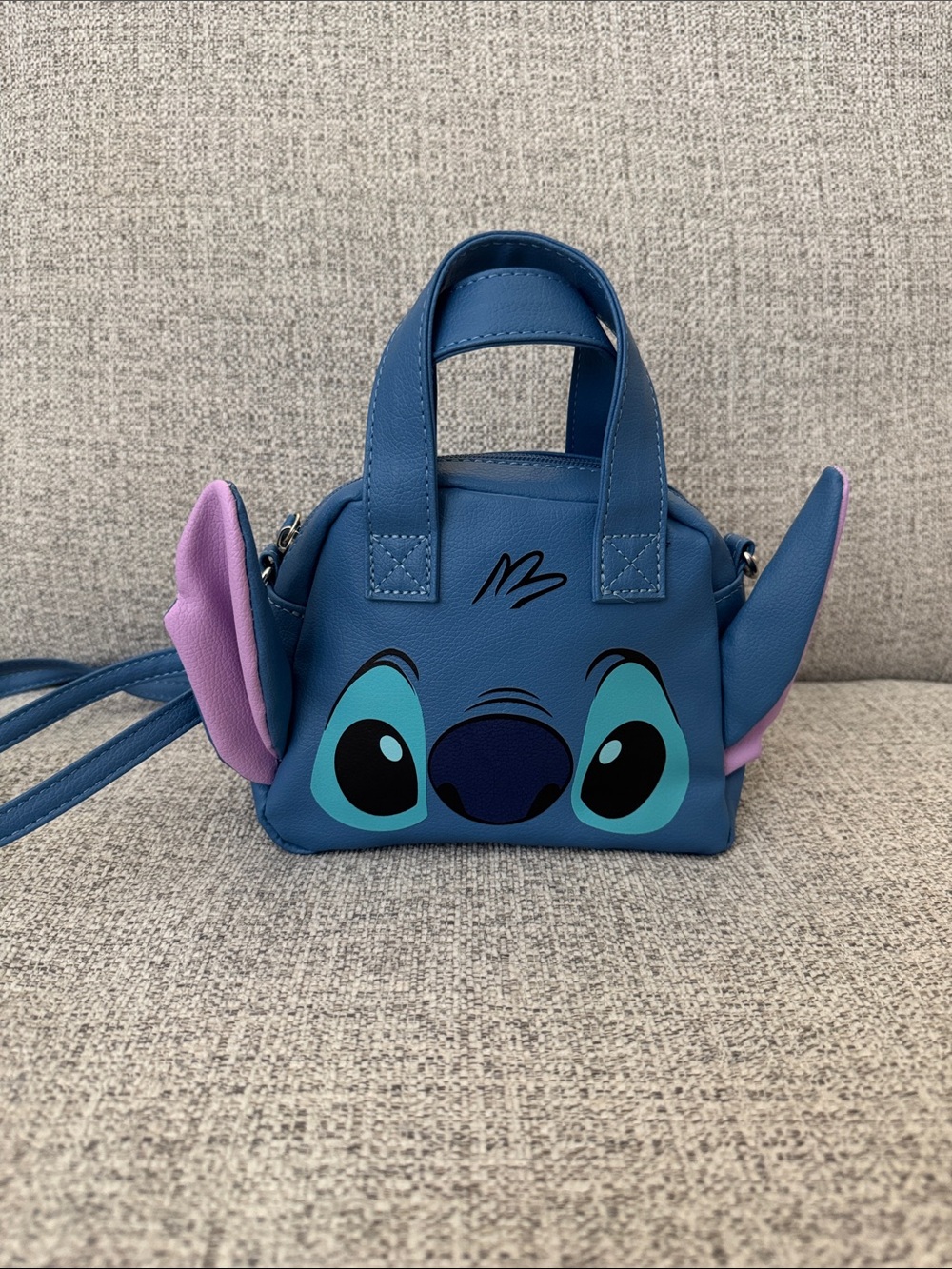 Stitch Blue Kids Mini Crossbody Bag